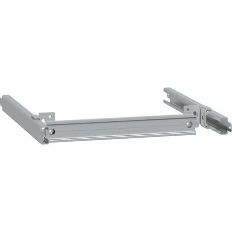 Raíl PrismaSeT ajustable 400 mm con 4 módulos para armario de 400 mm de ancho (1/2)