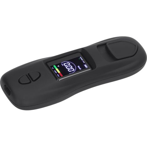 Testeur d'alcool numérique avec écran LCD rétroéclairé, détecteur portatif à annonce vocale pour soirée, usage domestique ou professionnel, alimentation DC5V (1/5)