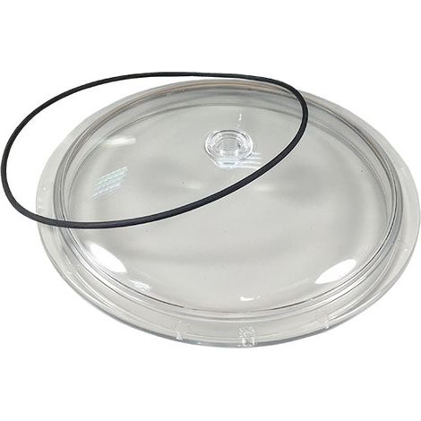 Astralpool – Couvercle transparent + joint pour filtre à sable Aster – Compatible filtre Caribe Certikin – Dimensions précises pour installation facile