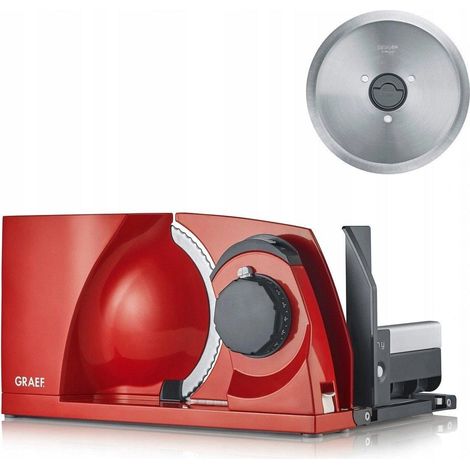 Graef MYtiny Twin cortafiambres eléctrico rojo 170 mm