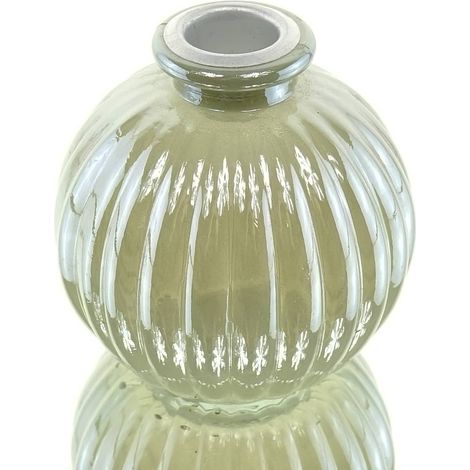 GASPER Mini Kugel Kerzenhalter,Luster finish,eisgrün,8,4x8,2 cm (1/2)