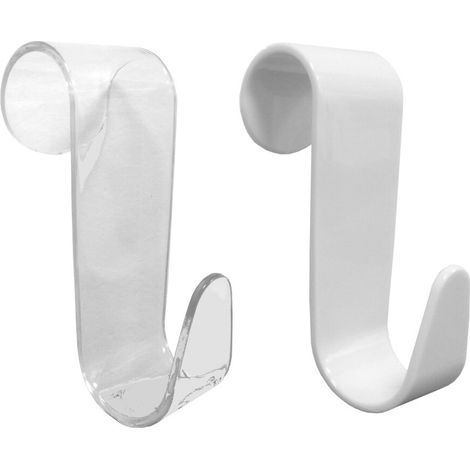 GANCIO A ''S'' BIANCO / TRASPARENTE PER TERMOARREDI