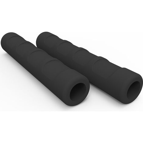 Almohadillas suavizantes de espuma Oxford (par) para palancas de embrague y freno, negras (incluye pegamento) (juego) (código anterior: OX607)