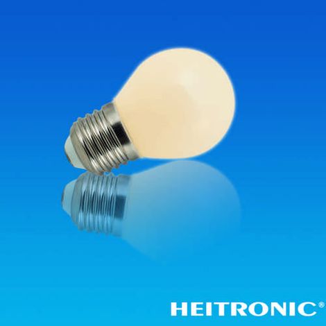 Heitronic 15026 LED EEK E (A - G) E27 Tropfenform 4 W = 35 W Warmweiß (Ø x L) 45 mm x 74 mm nicht di (1/3)