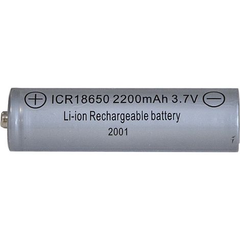 Batterie solaire rechargeable 18650 3.7V  2200 mAh Li-ION (1/3)