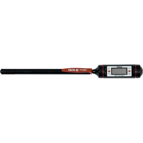 Elektronisches Thermometer mit Sonde für Messungen in Klimaanlagen (1/3)