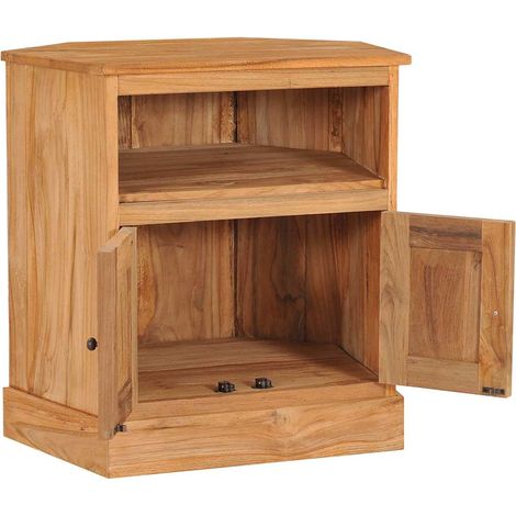 Sideboard/Anrichte/Buffet 60x45x60 cm Massivholz Teak LXWW743042 (1/5)