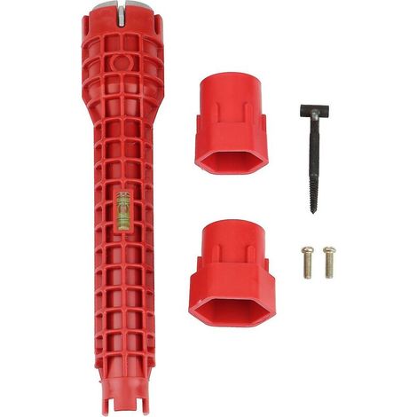 (8 in 1) Faucet and Sink Installation Faucet Wrench Removal Tool (1/5)