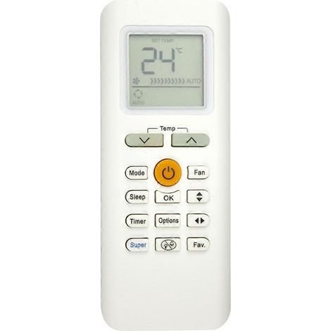 Ersatzfernbedienung für Klimaanlage, passend für RG70A BGEF