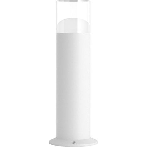 Proiettore LED da Esterno Tura 12W 4000K Bianco Opaco - Faretto Cilindrico IP65 IK06 per Giardini e Vialetti - Beneito & Faure