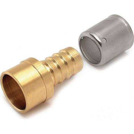 union mixte à sertir - tube per - cuivre diamètre 14 vers per diamètre 12 - altech (1/2)