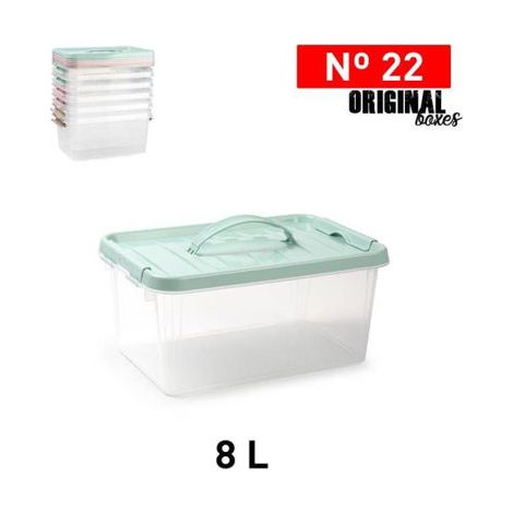 CAJA Nº 22 8L CON ASA SURTIDO COLORES