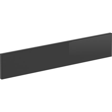Façade de cuisine R-Line, Anthracite Haute brillance, 59.6x11.2cm façade de meuble pour meuble d’encastrement de four, Vicco (1/5)