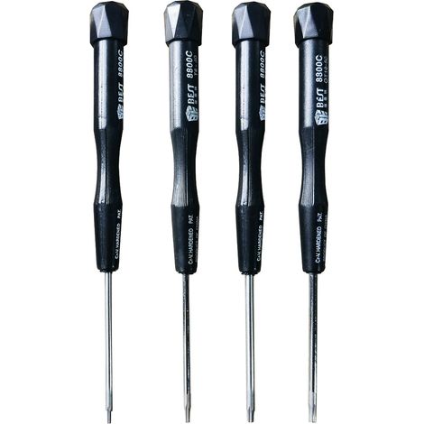 Lot de 4 tournevis Torx de précision - T5, T6, T8, T10 (1/5)