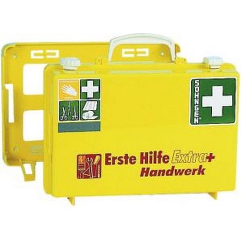 Caja primeros auxilios Extra+, dimensiones : 310 x 210 x 130 mm