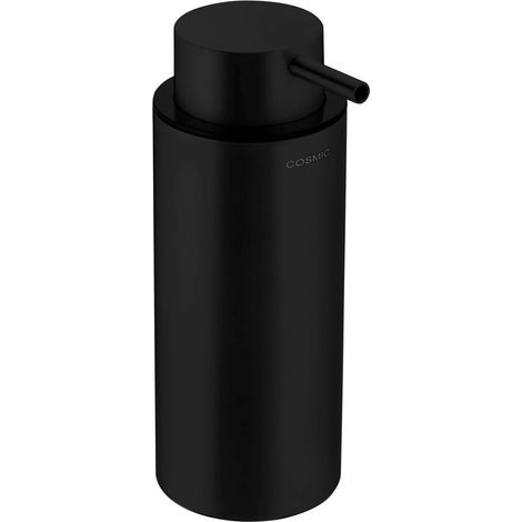 COSMIC Logic porte-savon liquide distributeur de savon noir mat à poser sur plan (200ML)