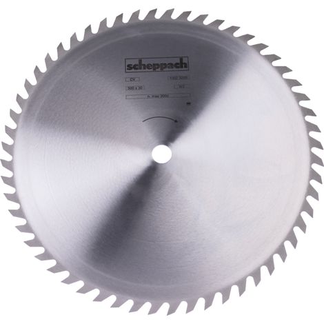 Scheppach Lame de scie circulaire HW - Ø 500 mm - 56 dents - Alésage 30 mm - Pour bois de chauffe