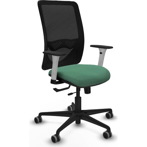 Chaise piqueras y crespo Zulema blanc soutien lombaire réglable (1/2)
