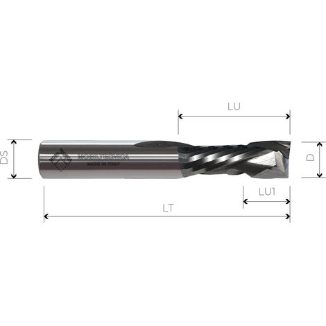 MTEC515.2 - FRESAS HELICOIDALES DE HW UP-DOWN POSITIVAS/NEGATIVAS Z3+3 - MOBILTECNICA .2D10  LU 32  DS10  LT70  Z3+3  POS/NEG  IZQ