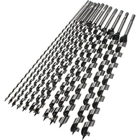 Reno – Broca helicoidal de 460 mm con punta de centrado – Para madera dura – Acero de alto carbono – Perforación rápida y precisa – 14 mm, 1 unidad (1/5)