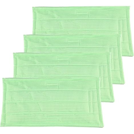 4PCS Chiffons de Nettoyage en Microfibre for aspirateur Chiffon de vadrouille Lavable réutilisable Compatible avec Vorwerk Kobold SP520 SP530 (MF520, MF530) (1/5)
