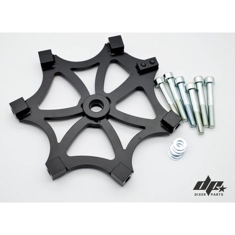 Support d'étrier HB pour Triumph Street Triple Daytona R 675 (2006-2013) 300 mm 3x Radial Stunt (1/5)