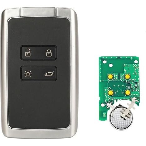 1 Coque de télécommande, 434MHz, Puce PCF7953M, Pour Renault Megane 4, Talisman, Espace 5, Kadjar (1/5)