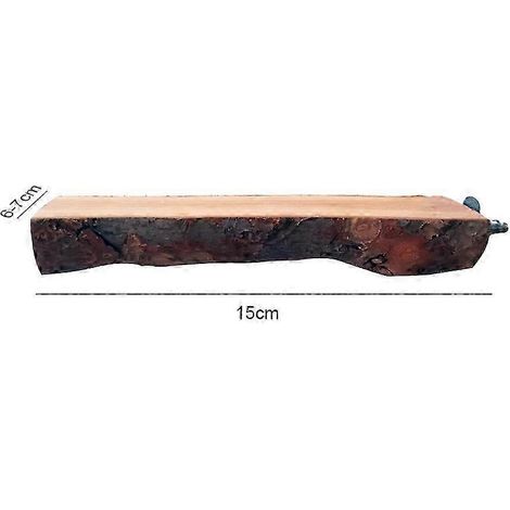 Vogelstange aus Holz (2 Stück), Hängeplattform für Papageienspielzeug, Käfigzubehör mit Haken (1/5)