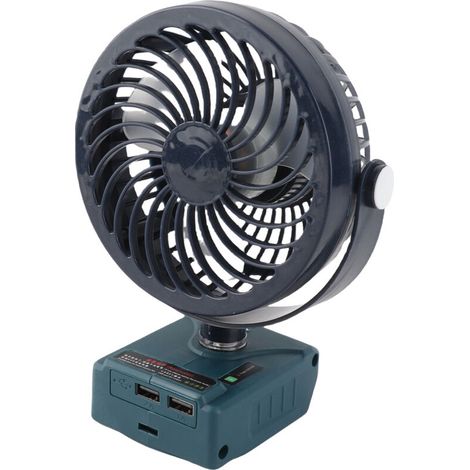 Ventilateur de bureau à 3 feuilles de 5 pouces, dispositif de refroidissement sans fil pratique au Lithium, appareils ménagers (1/4)