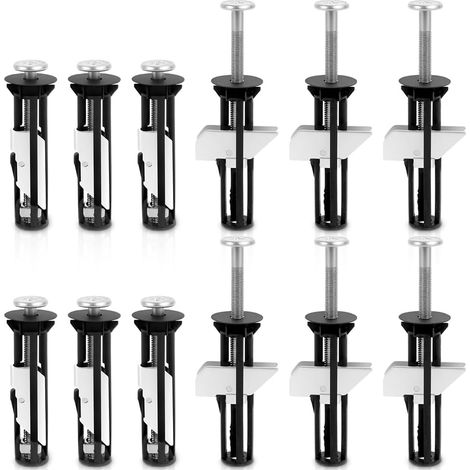 12Pcs Vis Toilette Boulons de Siège (1/5)