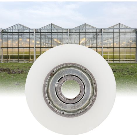 Kit de remplacement de roulettes de porte de serre Elite de 30 mm de diamètre (1/5)