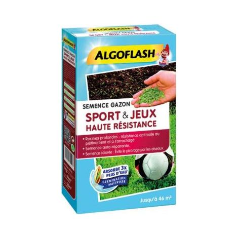 Algoflash ALGOFLASH Sport e Giochi prato verde 2 kg