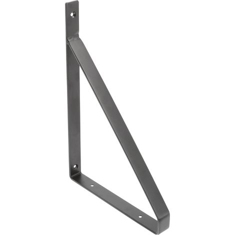 Regalkonsole RK08 schwarz Regalwinkel Regalträger Regalstütze Wandregal von SOTECH