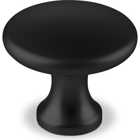 Möbelknopf DENISE Ø 29 mm Schwarz matt (1/4)