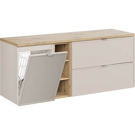 Mobile bagno senza lavabo Alba cachemire 140cm
