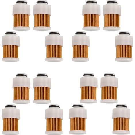 Filtre à carburant 68V-24563-00 18-7979 pour moteurs hors-bord Yamaha et Mercury F50, F60, F75, F90 et F115 (50-115 CV, 4 temps), lot de 8. (1/5)