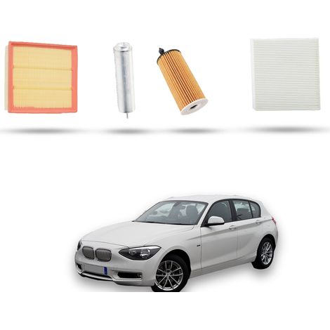 Kit Tagliando 4 filtri compatibile con Bmw serie 1 (F20,F21) 125d 165kw dal 2015 (1/5)
