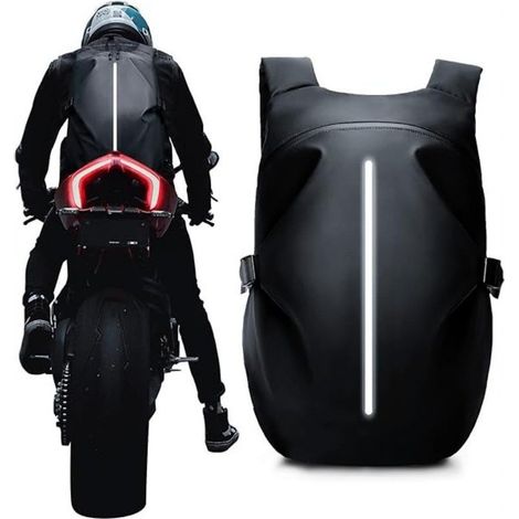 Sac à dos étanche grande capacité pour casque de moto, hommes et femmes idéal les voyages. (1/5)