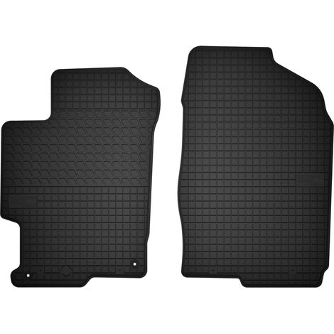 Alfombrillas delanteras de goma para: Mazda 6 I GG / GY familiar, sedán, liftback (de 2002 a 2007)