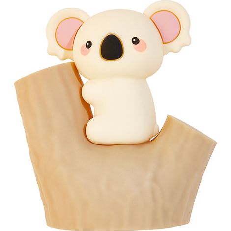 Nouvelle veilleuse koala en silicone tactile USB, fonction minuterie et dégradé de 7 couleurs, lampe de chevet enfantine et cadeau créatif (1/5)