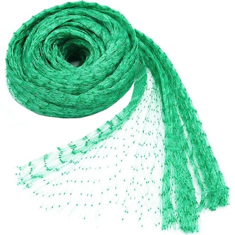 10 m x 4 m bird protection net, bird protection net for the garden, nylon bird protection net, protects fruit trees and vegetables from damage caused by birds and other animals. (1/5)