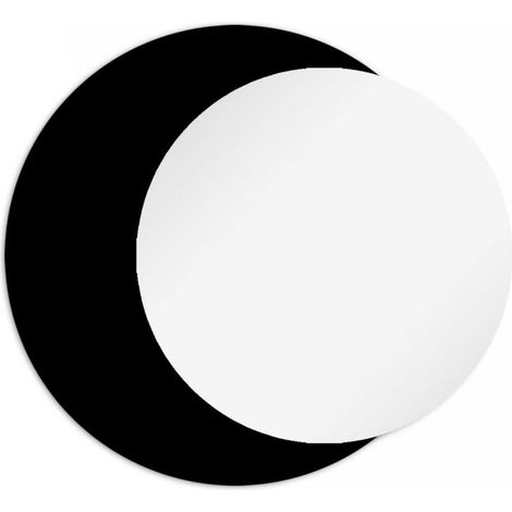 Specchio da parete design magnetico Made in Italy Eclissi