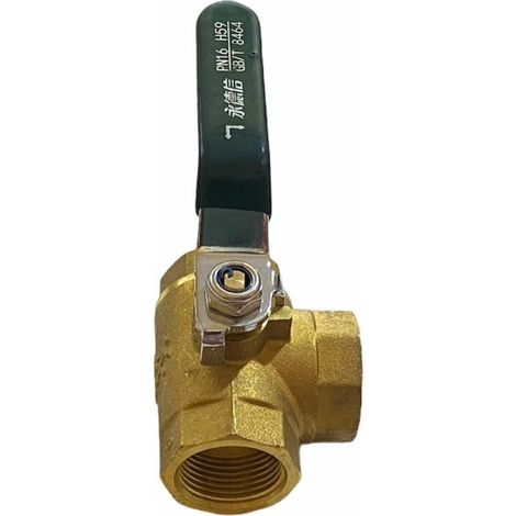 VALVOLA DEVIATRICE TERMOSTATICA MANUALE femmina 3/4 PER PANNELLO SOLARE TERMICO O CALDAIA (1/3)