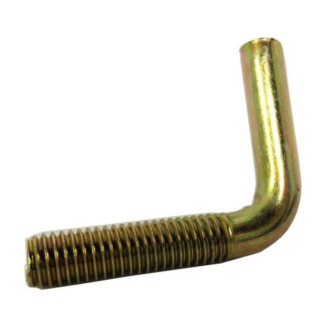 Foundation Bolt (Anchor or L-Bolt) M8 x 43 mm Zinc Plated Mild Steel