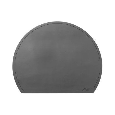 Durable sous-main bureau noir 65 x 52 cm plastique