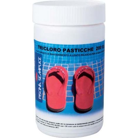 Tricloro x piscina lapi pastiglie kg  1=5xgr 200 (3 pezzi) Lapi
