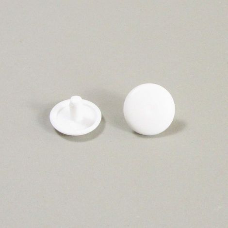 50 Bouchon,Plastique Blanc,Diamètre 3mm,Polyéthylène,Trou Alésage,Usage Industriel (1/4)