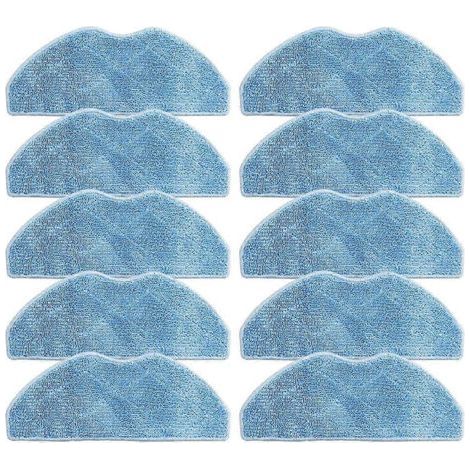 Lingettes de rechange pour aspirateur EZVIZ RE4 / RE4 Plus / RE5 / RE5 Plus : lingettes lavables (lot de 4). (1/5)