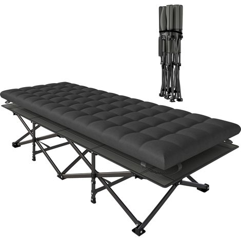 Paravent brise-vent de camping portable pliable avec sac de transport et poteaux en acier dim. 725 cm x 140 cm gris clair (1/4)