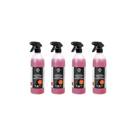 BEEFER 4x Nettoyant pour vitres de cheminée, vitres de four et grilles de barbecue 750 ml - 10100004-4 (1/4)
